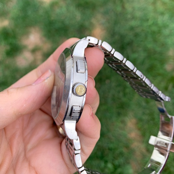 Burberry Watch 41mm Mens Unisex Black Dial Silver Band Swiss Made style BU1366 - Picture 5 of 9